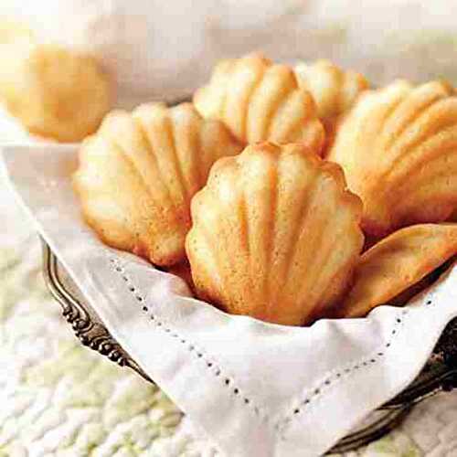 Madeleines au citron au thermomix - pour votre café du goûter