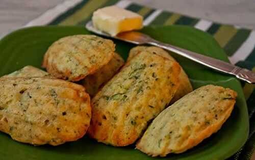 Madeleines courgettes au thermomix - recette thermomix facile.
