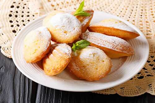 Madeleines faciles de grand-mère - recette facile.