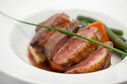 Magret de canard croustillant - recette facile maison.