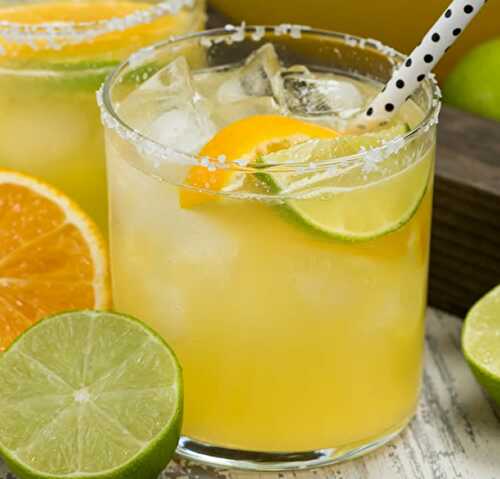 Margarita sans alcool - apéro - cocktail sans alcool.