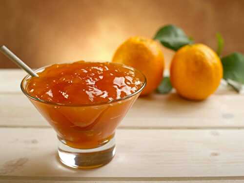 Marmelade d'oranges au thermomix - pour vos crêpes ou gâteaux.