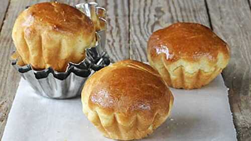 Mini brioche facile au thermomix - moelleux pour votre petit déjeuner,