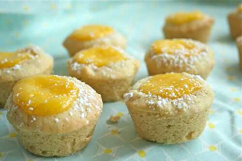 Mini muffins au citron avec thermomix - recette thermomix.