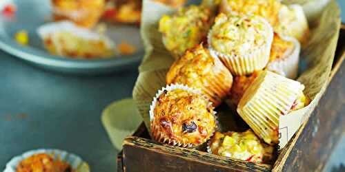 Mini muffins méditerranéens au thermomix - pour accompagner vos plats