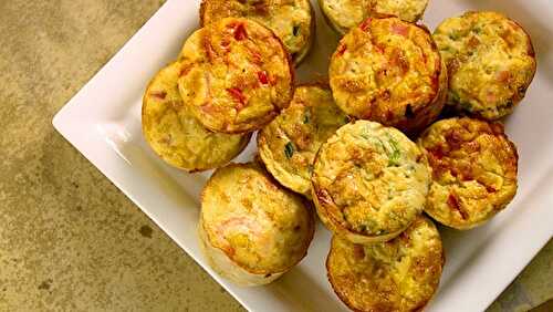 Mini quiches sans pate avec thermomix - recette facile