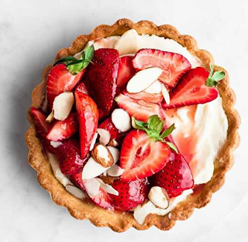 Mini tarte aux fraises facile - un délicieux dessert irrésistible de la saison