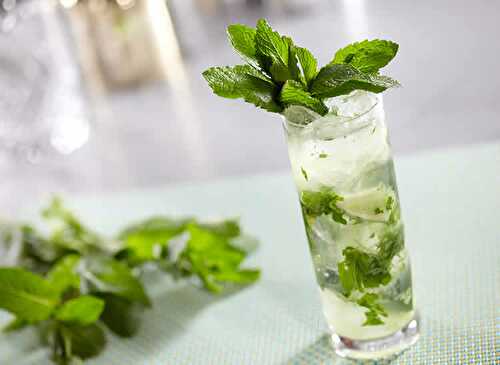 Mojito rhum citron avec thermomix - recette thermomix facile.