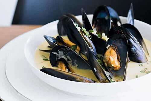 Moules et crème fraiche cookeo - recette plat cookeo facile.