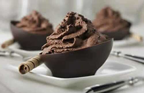 Mousse au chocolat avec thermomix - recette facile pour vous