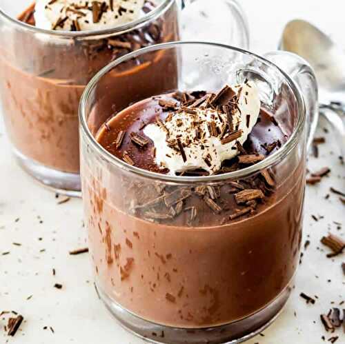 Mousse au chocolat dessert au cookeo - pour votre dessert.