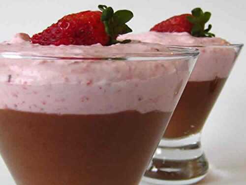 Mousse chocolat au fraise avec thermomix - recette thermomix.