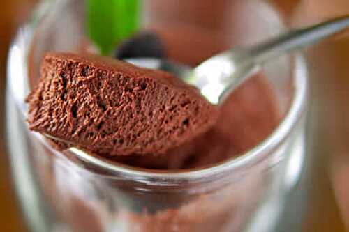 Mousse chocolat - recette facile pour faire ce délice.
