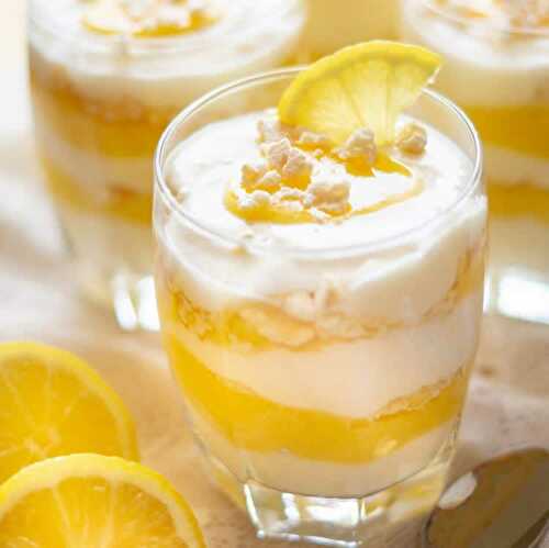 Mousse citron et crème au thermomix - crème onctueuse pour le dessert