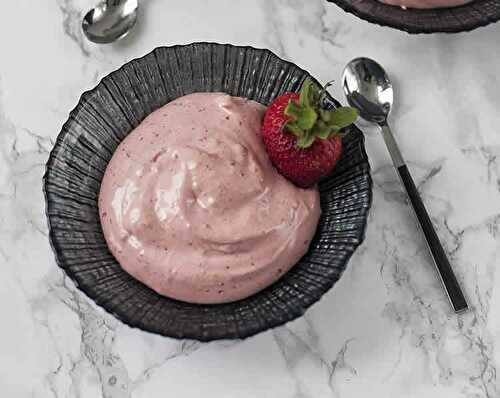 Mousse fruits rouges legere au thermomix - dessert thermomix.