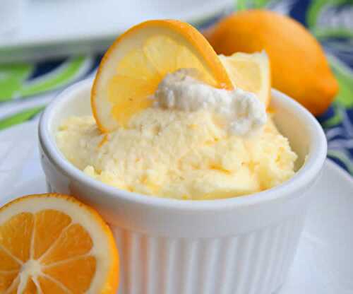 Mousse orange avec thermomix - recette thermomix facile.