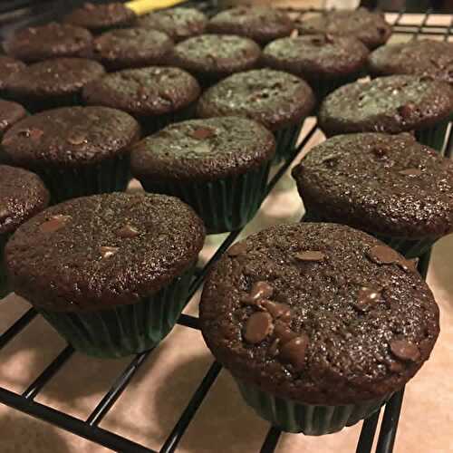 Muffin chocolat noir et café avec thermomix - recette thermomix.