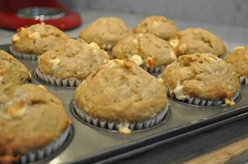 Muffins amande chocolat au thermomix - un gâteau moelleux.