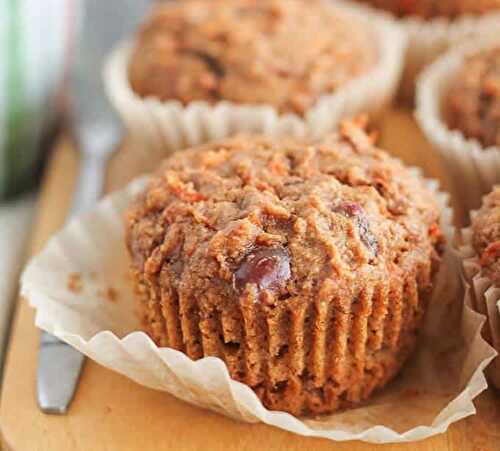 Muffins aux dattes et café au thermomix - moelleux du goûter.