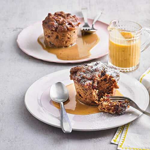 Muffins aux épices et caramel au thermomix - dessert varoma.