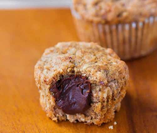 Muffins banane chocolat au thermomix - le super gâteau moelleux.