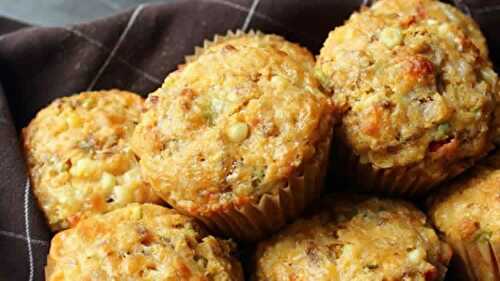 Muffins chorizo fromage au thermomix - recette thermomix.