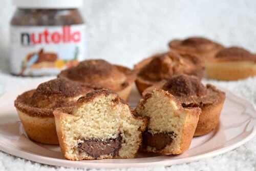 Muffins coeur de Nutella au thermomix - le gâteau délicieux au thermomix.