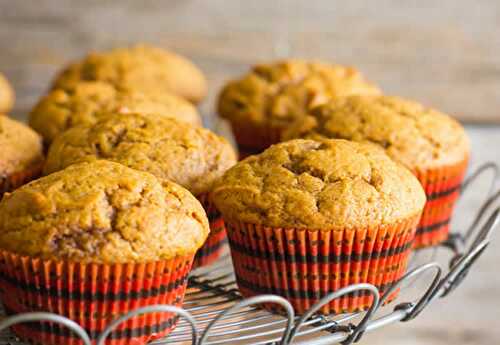 Muffins de potimarron - pour accompagner votre tasse du café