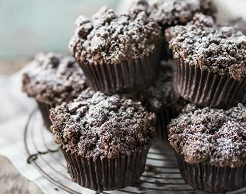 Muffins moelleux au chocolat au thermomix - gâteau fondant et moelleux