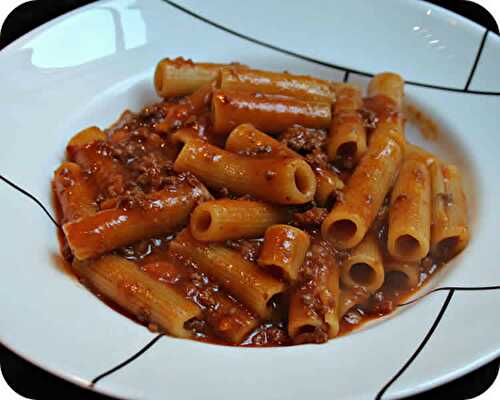 One pot pasta bolognaise au cookeo - recette plat cookeo.