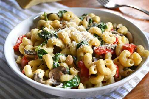 One pot pasta et légumes au cookeo - recette cookeo.