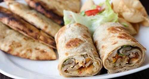 Pain pour chawarma au thermomix - pain libanais pour votre sandwich