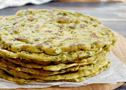 Pains aux courgettes à la poêle - idéal pour accompagner votre soupe.