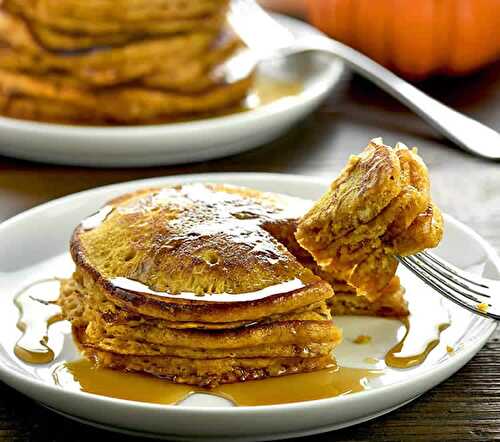 Pancake au courge butternut - la recette facile à la maison.