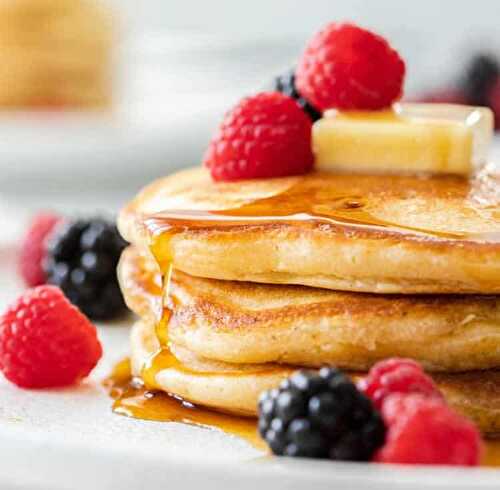 Pancake facile et rapide au thermomix - un vrai délice pour le goûter