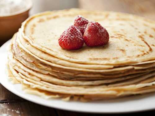 Pâte à crêpes - salée ou sucrée elle reste la préférée pour le dessert