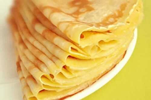 Pate crepes avec thermomix - recette facile à la maison.