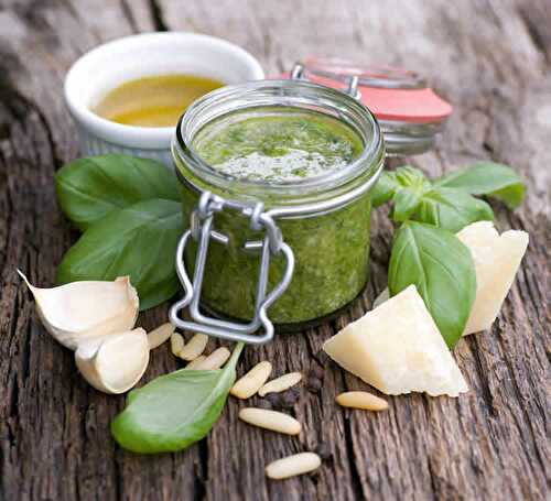 Pesto italien au thermomix - recette thermomix facile.