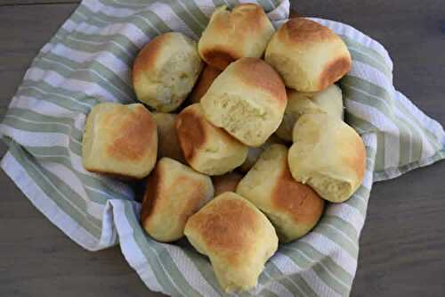 Petits pains au lait sans levure boulangère avec thermomix