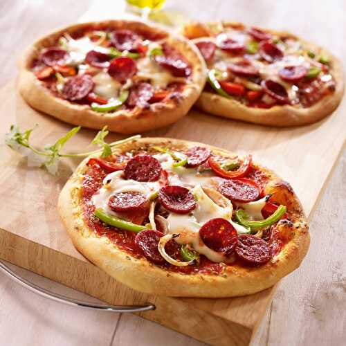 Pizza au chorizo - recette facile pour ce délicieux plat.