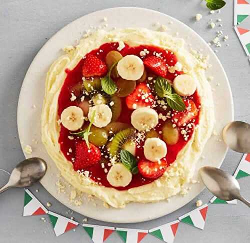 Pizza glacée aux fruits au thermomix - dessert irrésistible pour cet été