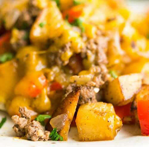 Poêlée de boeuf haché et légumes - un délice pour votre weekend