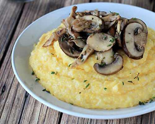 Polenta cremeuse citron cookeo - recette facile à faire