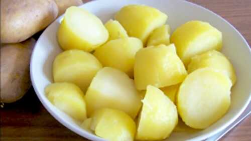 Pommes de terre à la Cocotte-Minute - pour salade ou purée