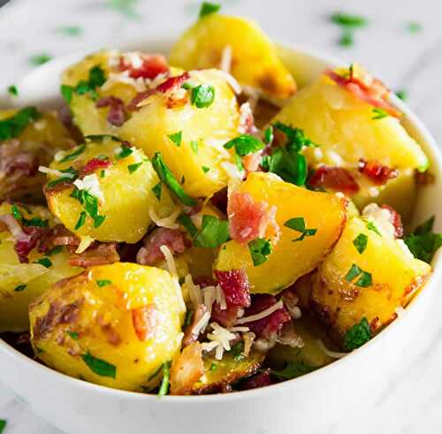 Pommes de terre aux herbes au cookeo - une entrée pour vos plats.