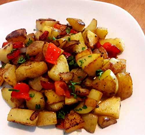 Pommes de terre aux poivrons au cookeo - entrée pour votre plat.