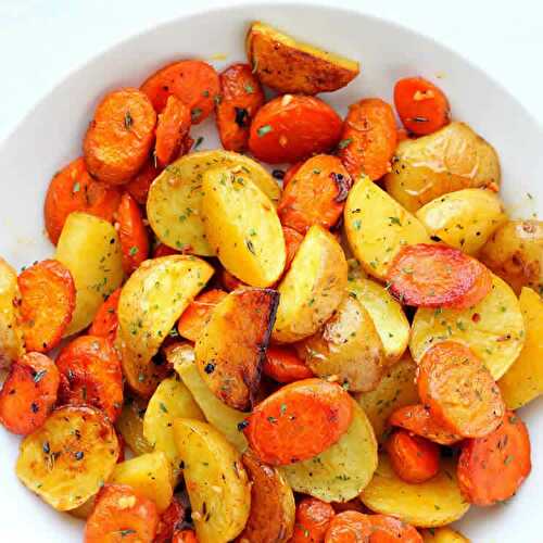 Pommes de terre et carottes au cookeo - pour votre entrée