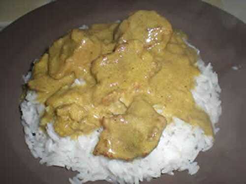 Porc curry facile cookeo - recette facile à la maison.