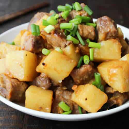Porc pommes de terre cookeo - recette de votre plat délicieux.