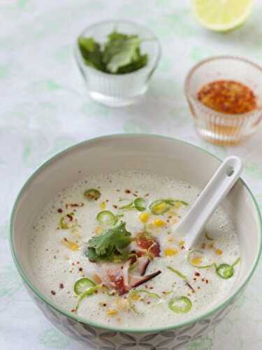 Potage chinois - recette facile pour une délicieuse soupe.